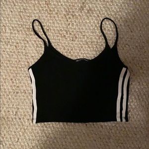 brandy melville black tank :)